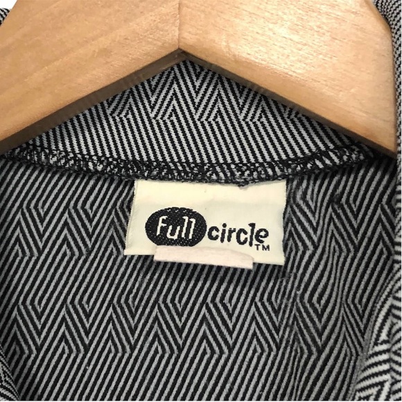 Vintage 90’s-Y2K Fitted Knit Zip Neck Blouse - Picture 10 of 13